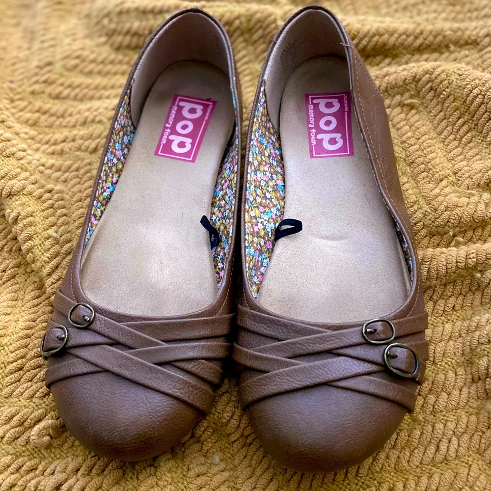 Nelly Pop Memory foam flats